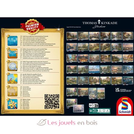 Puzzle Puerto en Nueva Inglaterra 1000 piezas S-58785 Schmidt Spiele 6