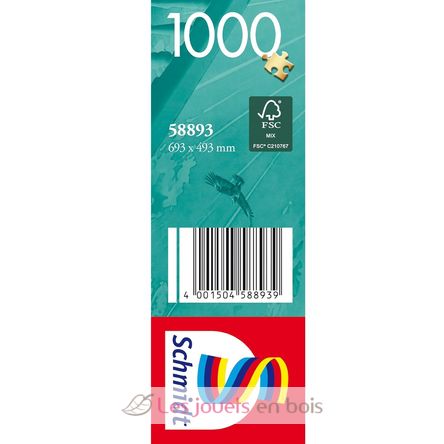 Puzzle Veranda de Montaña 1000 pzs S-58893 Schmidt Spiele 3