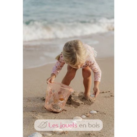 Cubo de playa Ocean Dreams rosa LD2012400 Little Dutch 8