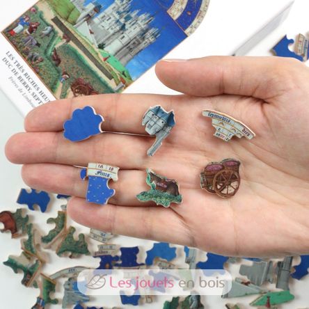 Septiembre de los Frères de Limbourg A1366-80 Puzzle Michèle Wilson 2