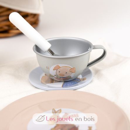 Juego de té Pequeños Amigos EG540062 Egmont Toys 4