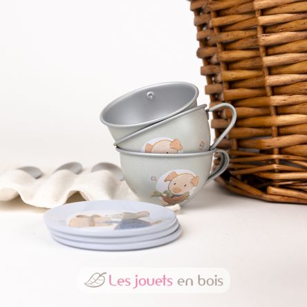 Juego de té Pequeños Amigos EG540062 Egmont Toys 5