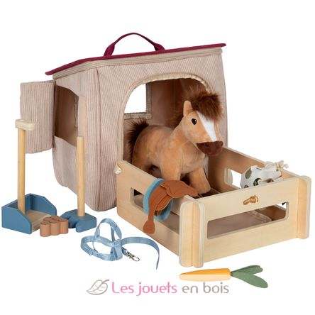 Caballo con establo y accesorios LE12731 Small Foot company 1