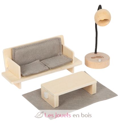 Set de muebles para casa de muñecas LE12818 Small Foot company 4