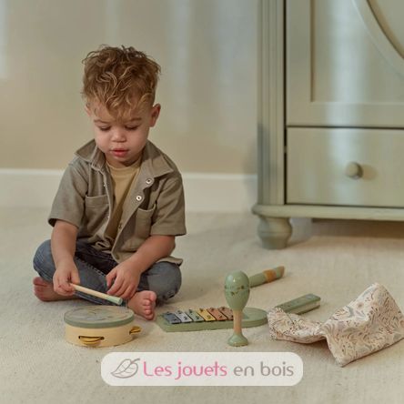 Set de música verde Safari Friends LD7473 Little Dutch 7