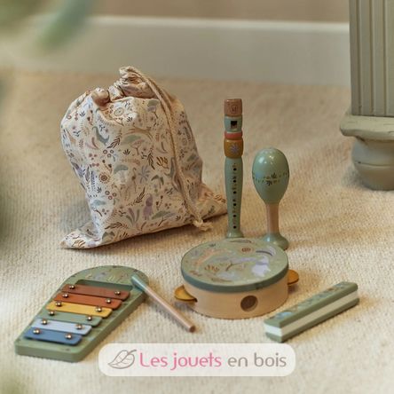Set de música verde Safari Friends LD7473 Little Dutch 8