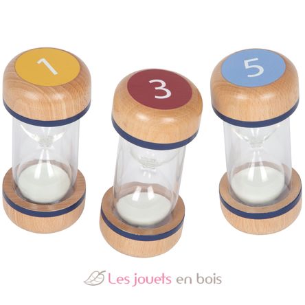 Set 3 relojes de arena XL LE12781 Small Foot company 2
