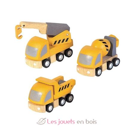 Vehículos de construcción PT6047 Plan Toys 1