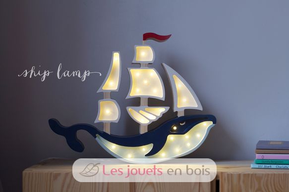 Nightlight Ship azul marino LL029-360 Little Lights 2