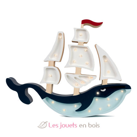 Nightlight Ship azul marino LL029-360 Little Lights 1