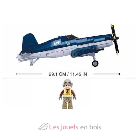 Army WWII - Avión de combate F4U SL-M38-B1109 Sluban 5