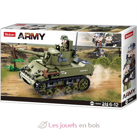 Army WWII - Tanque ligero aliado SL-M38-B0856 Sluban 1