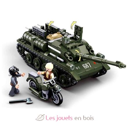 Army WWII - Destructor de tanques aliado SL-M38-B0687 Sluban 4