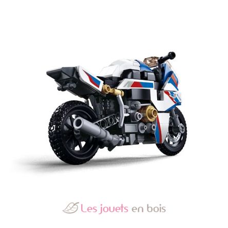 Model Bricks - Moto de carreras SL-M38-B1129 Sluban 3