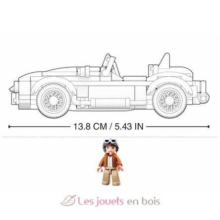 Model Bricks - Coche deportivo clásico SL-M38-B0706A Sluban 4