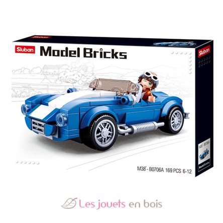 Model Bricks - Coche deportivo clásico SL-M38-B0706A Sluban 1