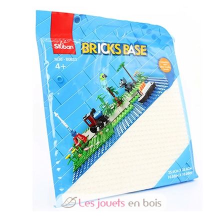 Base para ladrillos de construcción - Blanca SL-M38-B0833B Sluban 1