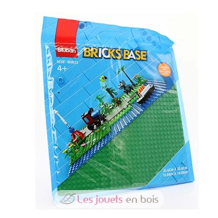 Base para ladrillos de construcción - Verde SL-M38-B0833C Sluban 1