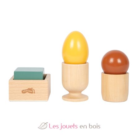 Juego de clasificación Montessori con pelota, cubo y huevo LE12925 Small Foot company 4