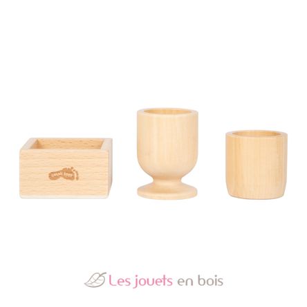 Juego de clasificación Montessori con pelota, cubo y huevo LE12925 Small Foot company 6