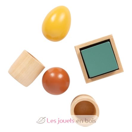 Juego de clasificación Montessori con pelota, cubo y huevo LE12925 Small Foot company 7