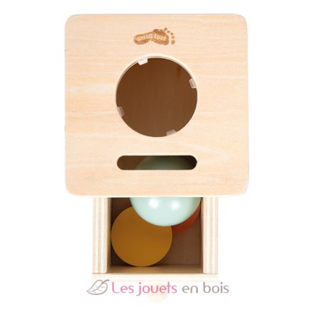 Caja con monedas y bola para encajar Montessori LE12930 Small Foot company 3