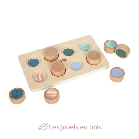 Memo táctil Montessori LE12931 Small Foot company 3