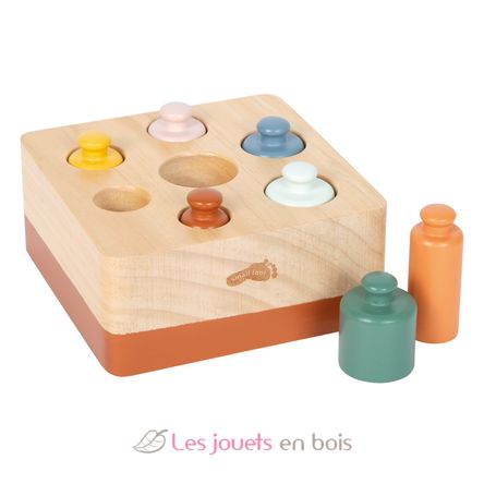 Juego de encajar con cilindros Montessori LE12932 Small Foot company 1