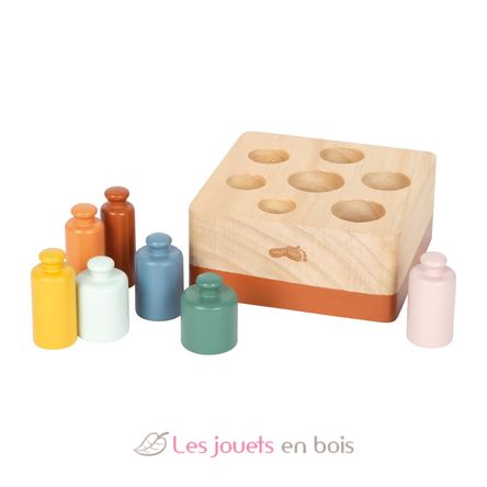 Juego de encajar con cilindros Montessori LE12932 Small Foot company 2