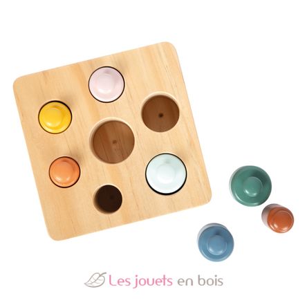 Juego de encajar con cilindros Montessori LE12932 Small Foot company 5