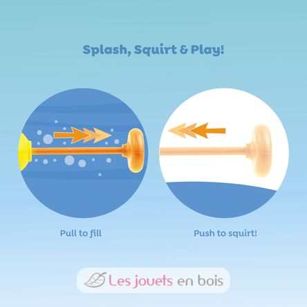 Submarino para el baño amarillo TT6-1553 Tiger Tribe 4