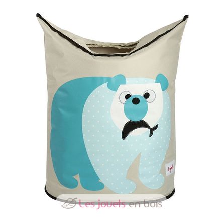 Cesta de la ropa del oso polar EFK107-003-004 3 Sprouts 1