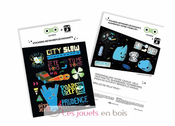 Pegatinas City Slow Couleur RA-STI-CITC Rainette 1