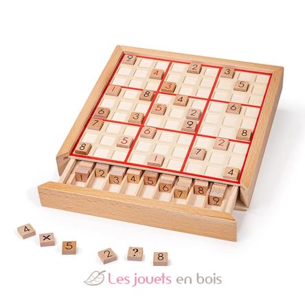 Sudoku de madera BJ084 Bigjigs Toys 1