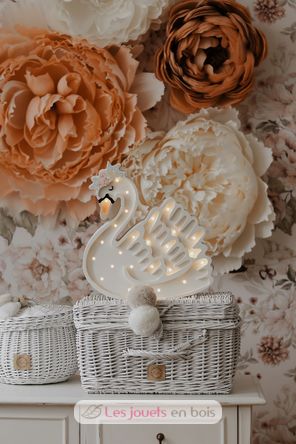 Nightlight Swan White LL050-001 Little Lights 6