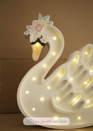 Nightlight Swan White LL050-001 Little Lights 2