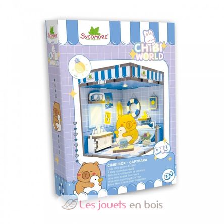 Mini escena para crear Chibi Box Capibara SYCREA094 Sycomore 1