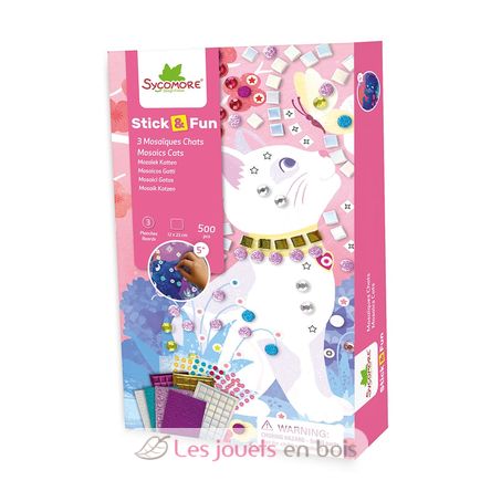 Mini mosaicos Gatos SYCRE7075 Sycomore 1