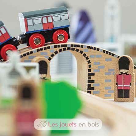 Juego de tren Ciudad de Londres BJ-T0099 Bigjigs Toys 8