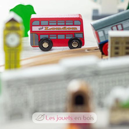 Juego de tren Ciudad de Londres BJ-T0099 Bigjigs Toys 5