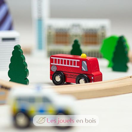 Juego de tren Ciudad de Londres BJ-T0099 Bigjigs Toys 2