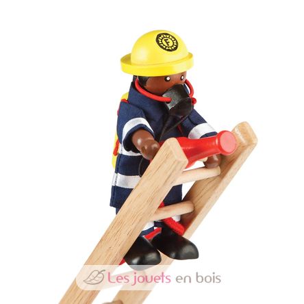 Set muñecos bomberos BJ-T0117 Bigjigs Toys 5