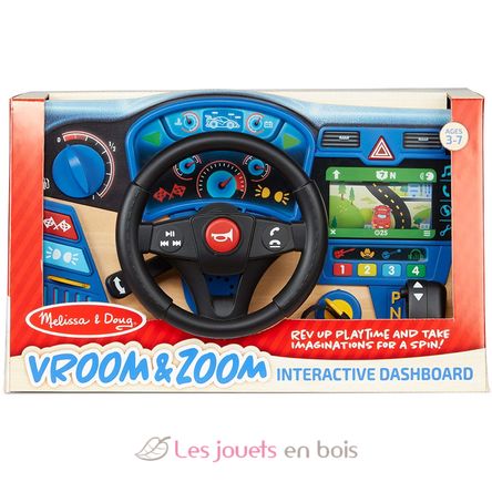Cuadro de mandos interactivo Vroom & Zoom MD-41705 Melissa & Doug 2