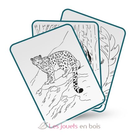 Tableta de dibujo con luz Animales KW-KIDYDRAW-PAD8-ANI Kidywolf 3