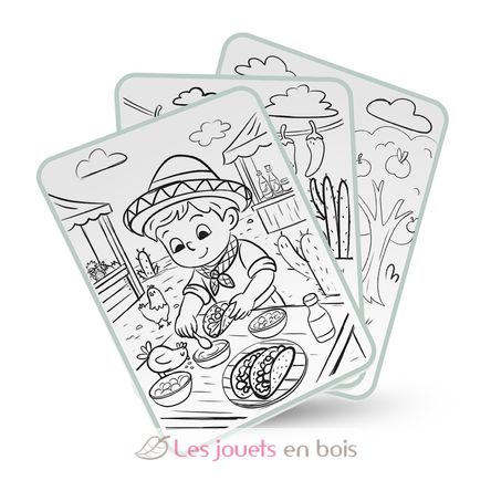 Tableta de dibujo con luz Alimentos KW-KIDYDRAW-PAD6-FAW Kidywolf 3
