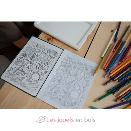 Tableta de dibujo con luz Méli-melo KW-K-DRAW-PAD-MELIMELO Kidywolf 8