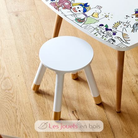 El taburete del artista DB-TAB1 Les Drôles de Bouilles 2