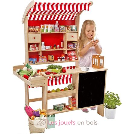 Tienda de juguete de madera con accesorios TA-0340.6 Tanner 1