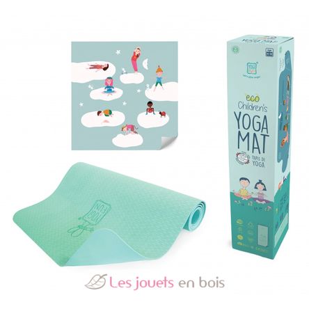 Esterilla de yoga para niños verde BUK-Y024 Buki France 2