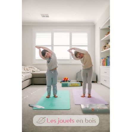 Esterilla de yoga para niños verde BUK-Y024 Buki France 3